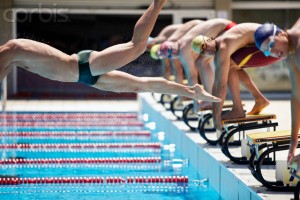 False Start in Swimming Competition
